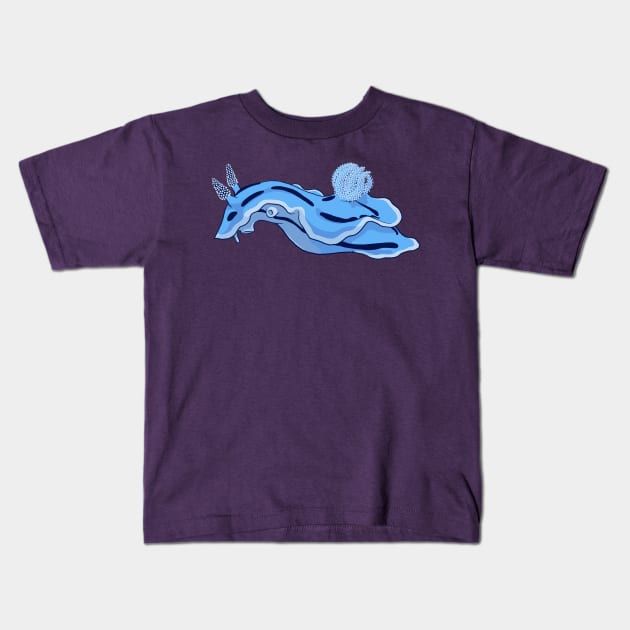 Nudibranch 1 Kids T-Shirt by ziafrazier